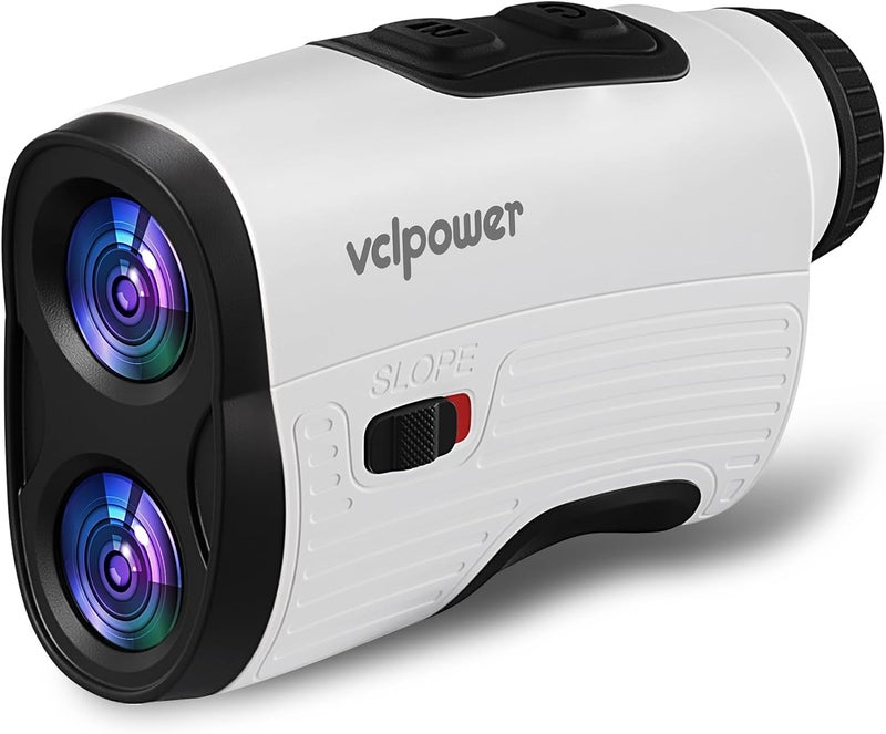vclpower Golf Rangefinder with Slope, 1200 Yards Laser Range Finder for Golf & Hunting, 7X Magnification, Flag Lock Vibration, Rechargeable Battery, Magnetic Strip, Gift for Men - Image 1